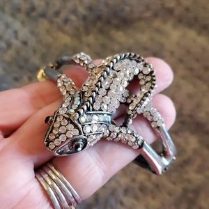 Salamander cuff bracelet